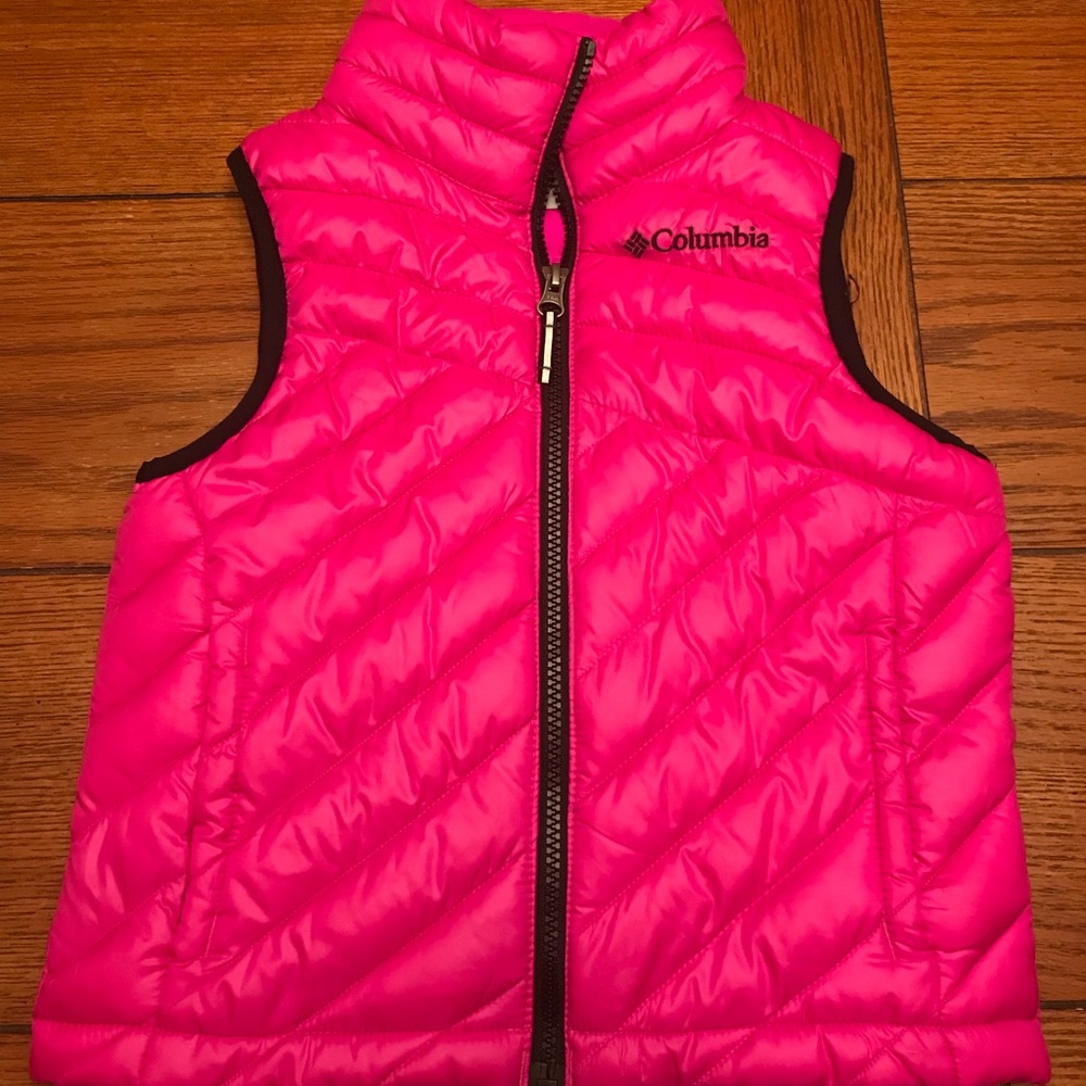 Hot pink vest